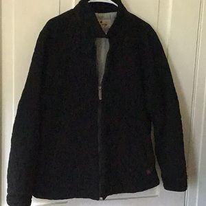 Woolrich black lined jacket